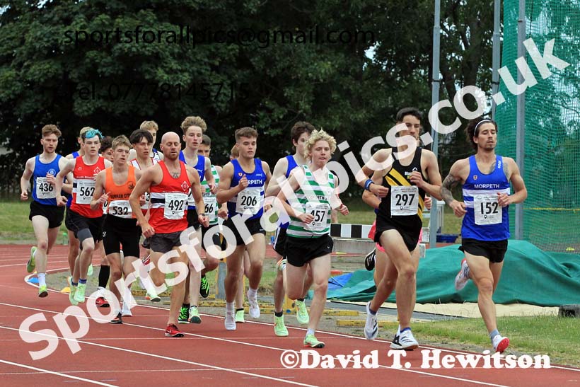 1500 metres, 2022 NEGP Monkton 5, Wednesday, July 20th. Photo: David T. Hewitson/Sports for All Pics